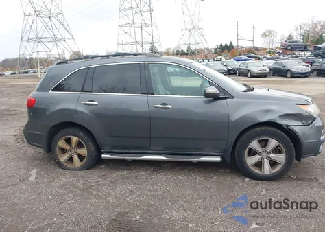 2011 Acura Mdx Technology Package z USA, uszkodzony, nr VIN 2HNYD2H41BH521635